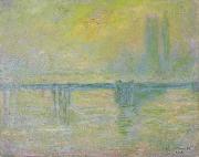 Claude Monet Charing Cross Bridge painting